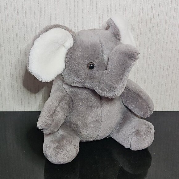 Plush Baby Elephant Lot 5 Chickpea Corduroy Ty Lil Kinz Aurora Gray Stuffed - Picture 15 of 15